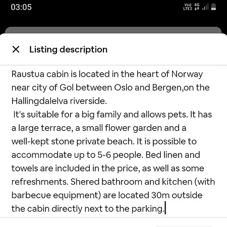Holiday Raustua Cabin Gol Exterior photo